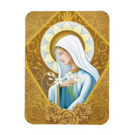 Mystiek Roos Magneet