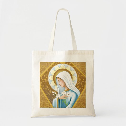 Mystiek Roos Tote Bag (Voorkant)