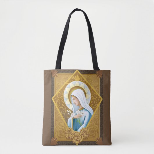 Mystiek Roos Tote Bag (Voorkant)