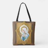Mystiek Roos Tote Bag (Achterkant)