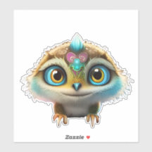 Mystiek schepselontwerp .1 sticker