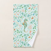 Mystiek Seahorse Patroon Bad Handdoek (Handdoek)