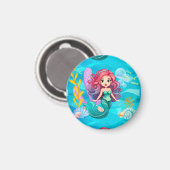 Mystiek sirene ontwerp magneet (Voorkant / Achterkant)