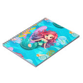 mystiek sirene-ontwerp notitieboek (Linkerzijde)