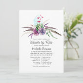 Mystiek Succulents Vrijgezellenfeest by Mail Kaart (Staand voorkant)