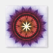 Mystiek symbolisch ornament magneet (Voorkant)