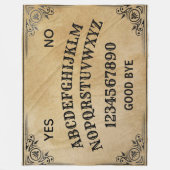 Mystiek Talking Spirit Board Fleece Deken (Voorkant)