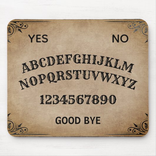 Mystiek Talking Spirit Board Muismat (Voorkant)