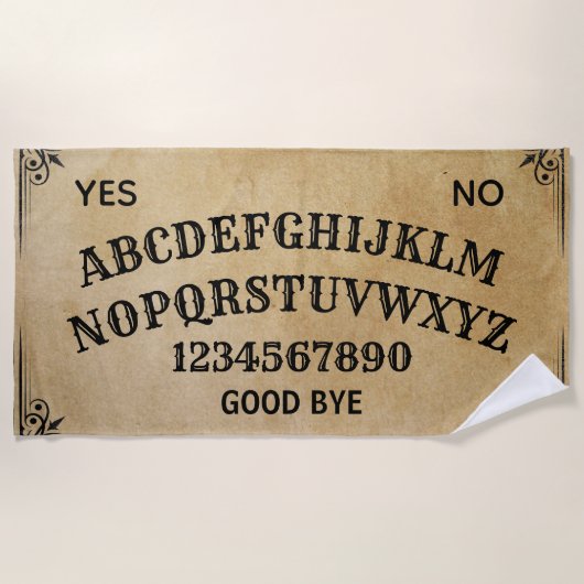 Mystiek Talking Spirit Board Strandlaken (Voorkant)