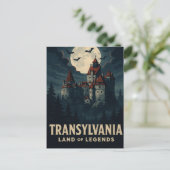 Mystiek Transsylvanië – Dracula's Kasteel Briefkaart (Staand voorkant)
