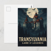 Mystiek Transsylvanië – Dracula's Kasteel Briefkaart (Voorkant / Achterkant)