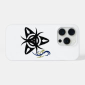 Mystiek tribesymbool iPhone 15 Pro Hoesje (Achterkant horizontaal)