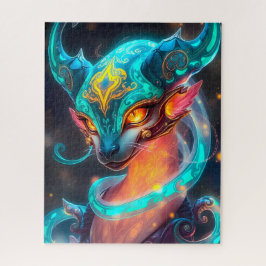 Mystiek Turquoise Ethisch Wezen Legpuzzel
