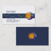 mystiek visitekaartje (Voorkant / Achterkant)