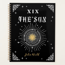 Mystiek W Fortune Tarot De Zon Halloween Gotisch Planner