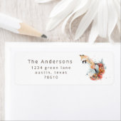 mystiek waterverf bosgebied etiket (Insitu)