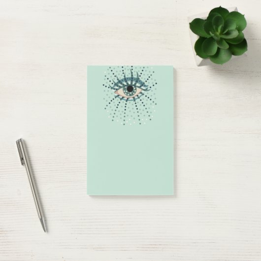 Mystiek Witchy Blue Eye Post-it® Notes (Kantoor)