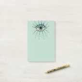 Mystiek Witchy Blue Eye Post-it® Notes (Op bureau)