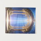 Mystiek Woud Boogschieten Tapijt Wandkleed (Voorkant (horizontaal))