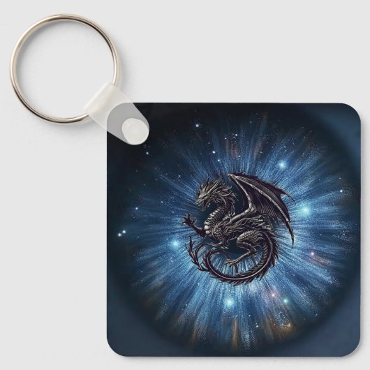 Mystiek Wyvern Eye Sleutelhanger (Voorkant)