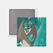 Mystiek Zee Witch Magnet (Voorkant / Achterkant)