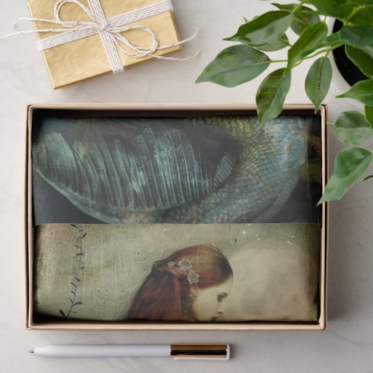 MYSTIEK ZEEMEERMIN DECOUPAGE TISSUEPAPIER (Geschenk)