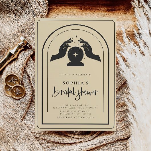 Mystiek Zodiac Tarot Celestial Vrijgezellenfeest Kaart