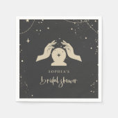 Mystiek Zodiac Tarot Kaart Celestial Vrijgezellenf Servet (Voorkant)