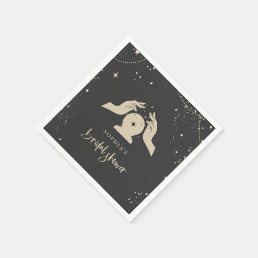 Mystiek Zodiac Tarot Kaart Celestial Vrijgezellenf Servet (Hoek)