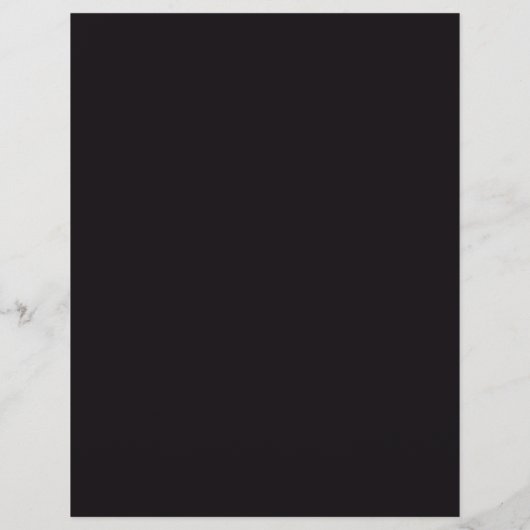 Mystiek Zwart Goud Hemelse Bruiloft Flyer (Achterkant)