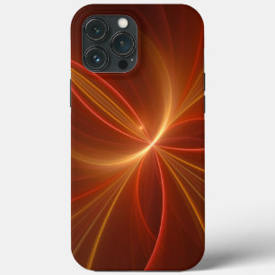 Mystieke Abstracte Fractal Art Moderne Warme Kleur Case-Mate iPhone Case