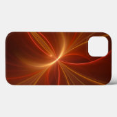Mystieke Abstracte Fractal Art Moderne Warme Kleur Case-Mate iPhone Case (Achterkant (horizontaal))