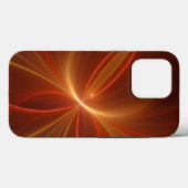 Mystieke Abstracte Fractal Art Moderne Warme Kleur Case-Mate iPhone Case (Achterkant (horizontaal))