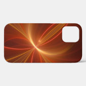 Mystieke Abstracte Fractal Art Moderne Warme Kleur Case-Mate iPhone Case (Achterkant (horizontaal))