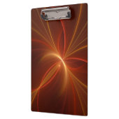 Mystieke Abstracte Fractal Art Moderne Warme Kleur Klembord (Links)