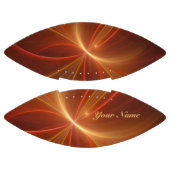 Mystieke Abstracte Fractal Moderne Warme Kleuren N American Football (Panelen)