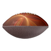 Mystieke Abstracte Fractal Moderne Warme Kleuren N American Football (Gedraaid 90)
