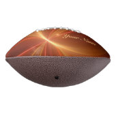 Mystieke Abstracte Fractal Moderne Warme Kleuren N American Football (Gedraaid 270)
