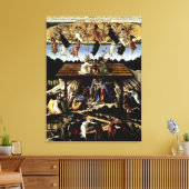 Mystieke activiteit: olieverf door botticelli canvas afdruk (Insitu (Woonkamer))