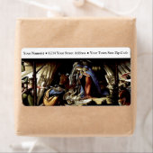 Mystieke activiteit: olieverf door botticelli etiket (Insitu)