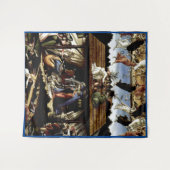 Mystieke activiteit: olieverf door botticelli wandkleed (Voorkant (horizontaal))