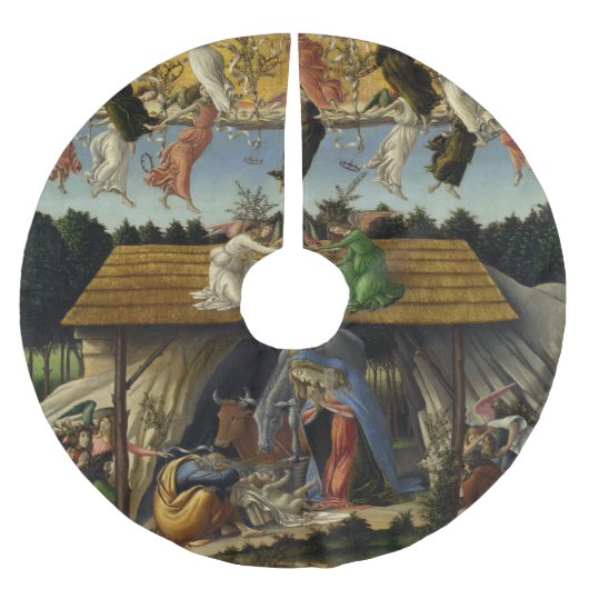 Mystieke activiteit van Sandro Botticelli Kerstboom Rok (Voorkant)