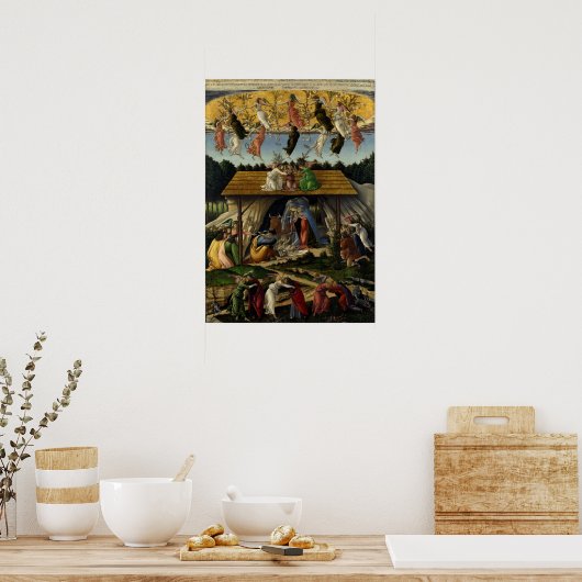 Mystieke activiteit van Sandro Botticelli Poster (Keuken)