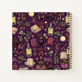 Mystieke Alchemie - Halloween Vibes Notitieboek (Achterkant)