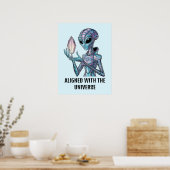 Mystieke Alien Poster (Keuken)