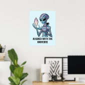 Mystieke Alien Poster (Thuiskantoor)