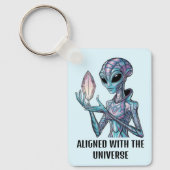 Mystieke Alien Sleutelhanger (Voorkant)