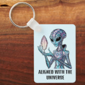 Mystieke Alien Sleutelhanger (Voorkant)