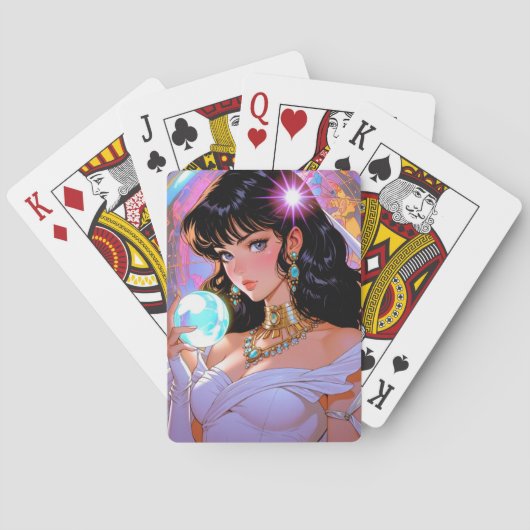 Mystieke Anime Speelkaarten (Achterkant)