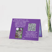 Mystieke Apotheek- met boodschap Kaart (Achterkant)